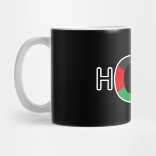 Hope For Freedom Of Palestine - Palestinian Flag For Protest Mug